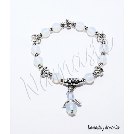 Pulsera Arcángel Gabriel - Ángel Protector día MIÉRCOLES