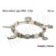 Pulsera Zodiacal Signo LIBRA. Elástica 5 Dijes. Z019LIBRA