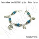 Pulsera Zodiacal Signo SAGITARIO. 4 Dijes - Broche. Z020SAGITARIO