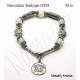 Pulsera Zodiacal Signo CANCER. Medalla Zodiacal. Z022CANCER