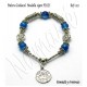 Pulsera Zodiacal Signo PISCIS. Medalla Zodiacal. Z022PISCIS