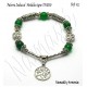 Pulsera Zodiacal Signo TAURO. Medalla Zodiacal. Z022TAURO